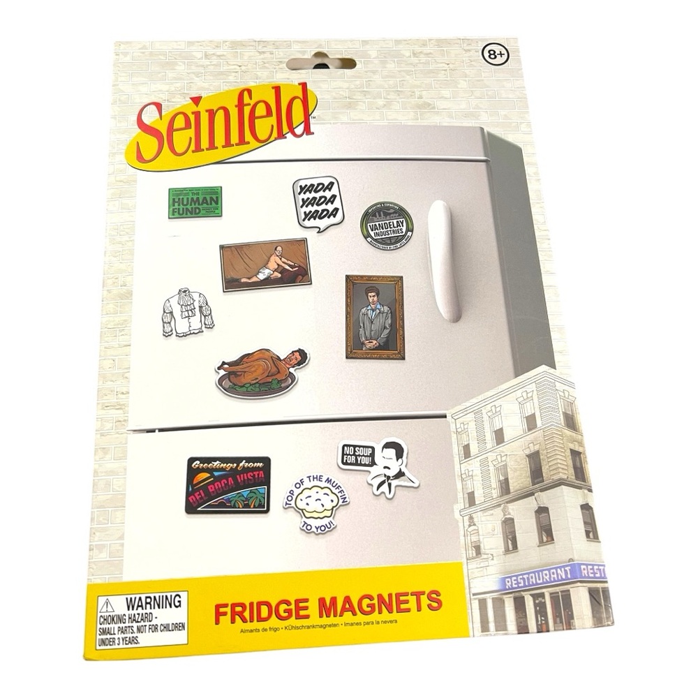 Seinfeld Fridge Magnets - 30 Iconic Designs